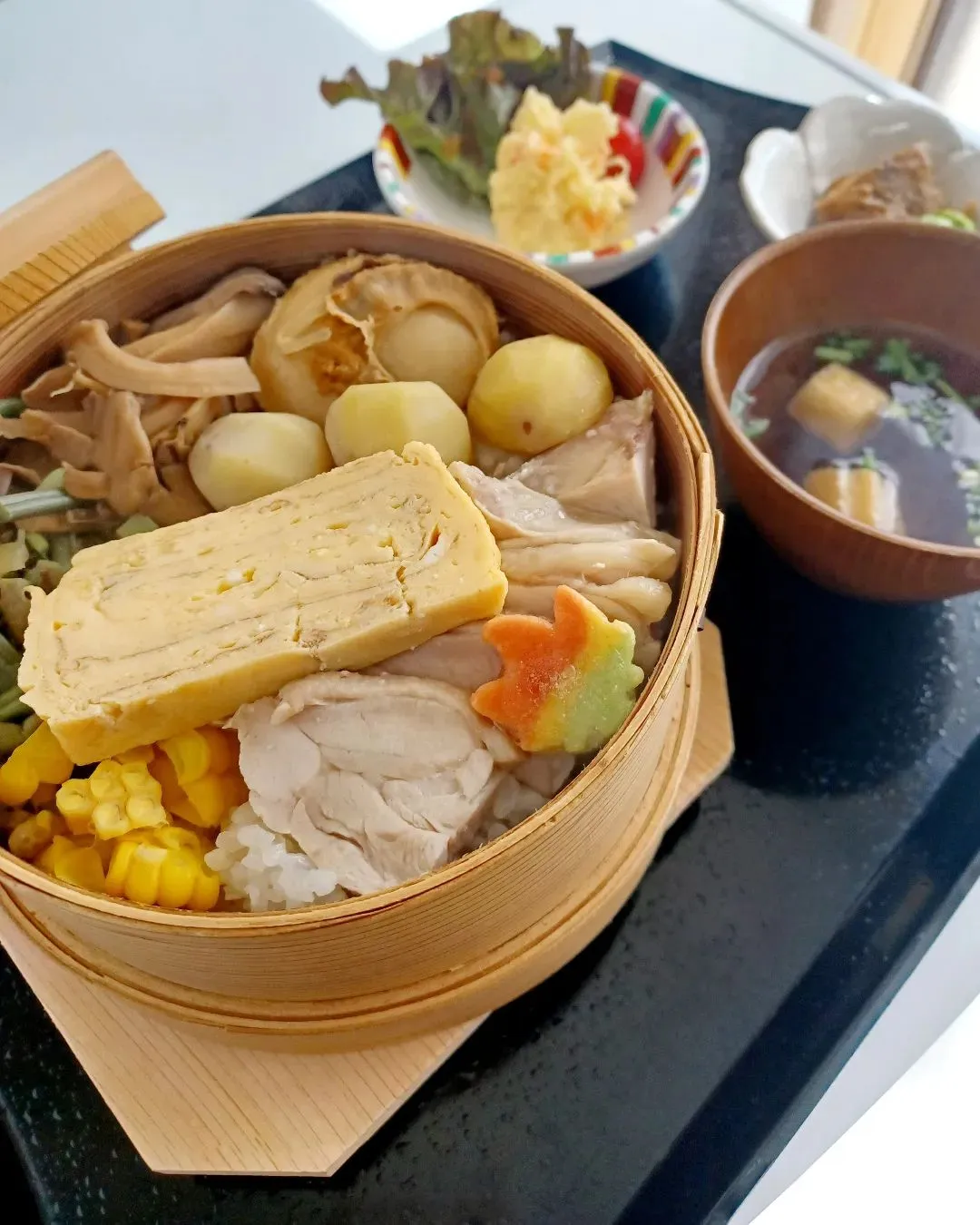 季節のわっぱ飯