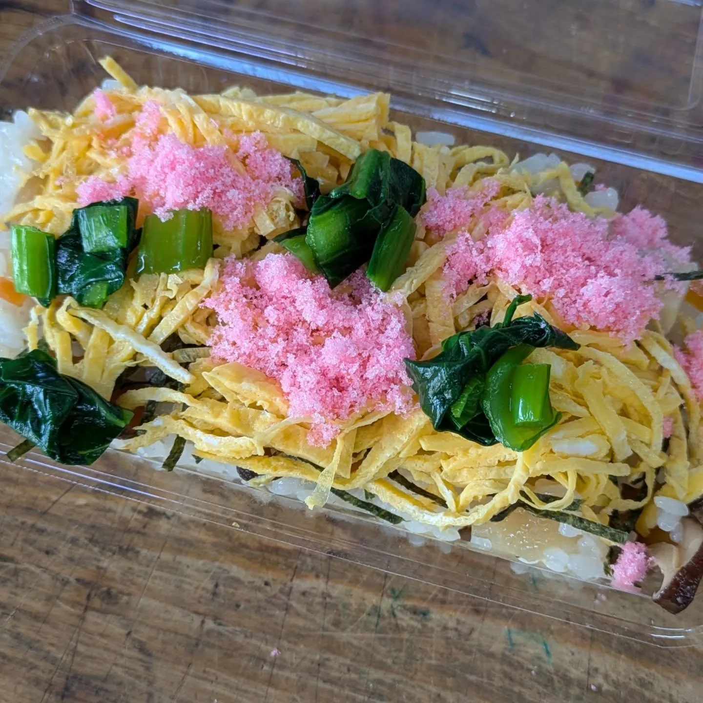 ひな祭りの五目ちらし寿司