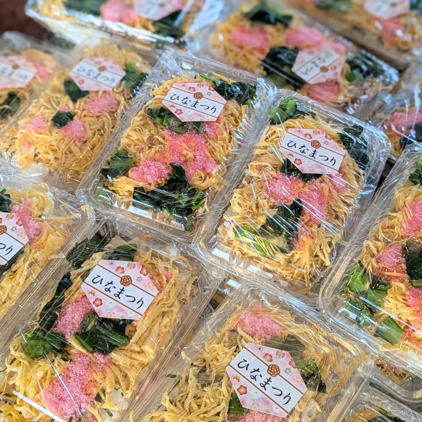 ひな祭りの五目ちらし寿司