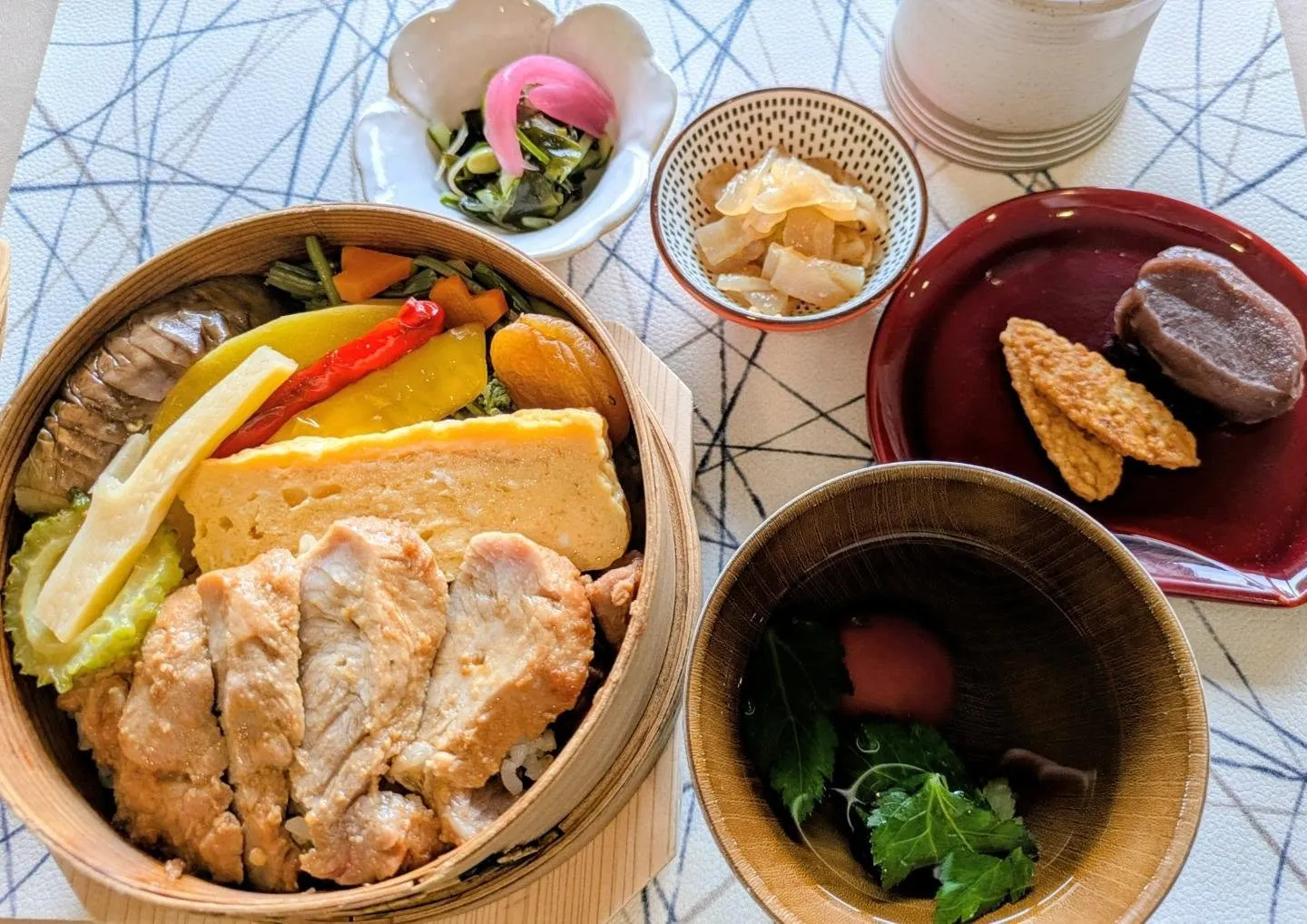 産直内牧わっぱ飯！